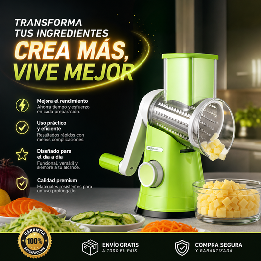Rallador y cortador de verduras