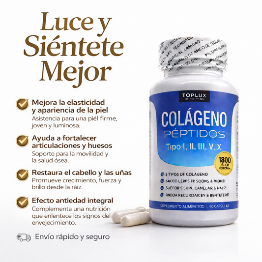 💙✨ COLAGEN PEPTIDES 🧬💪 60 Cápsulas