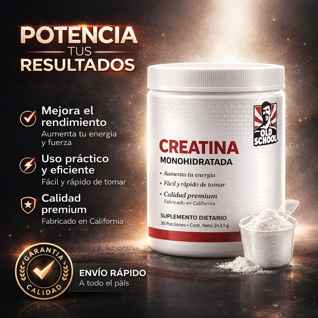 Creatina Monohidratada 💪⚡