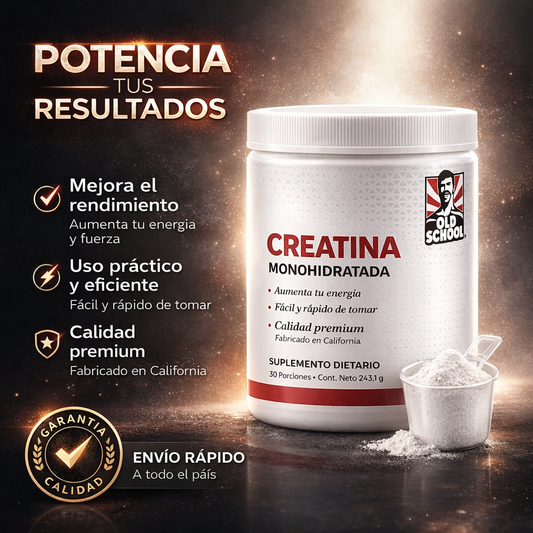 Creatina Monohidratada 💪⚡