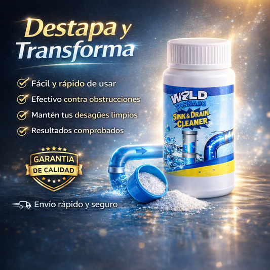 Polvo Limpiador de Drenaje 🚰🧼