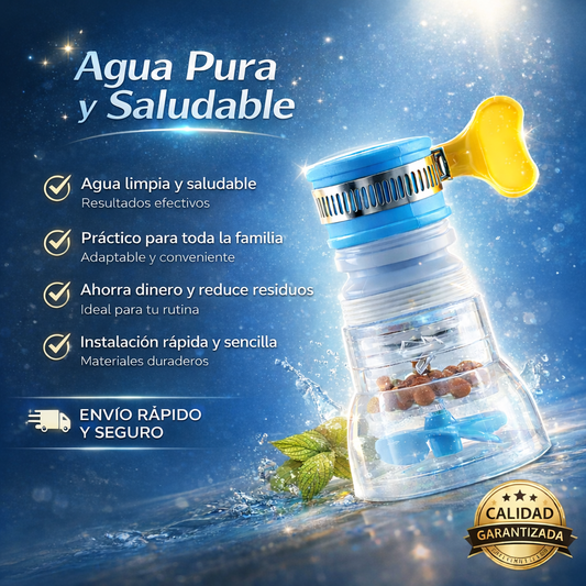 PURIFICADOR ADAPTABLE FILTRO x2 UNI 🚿💧