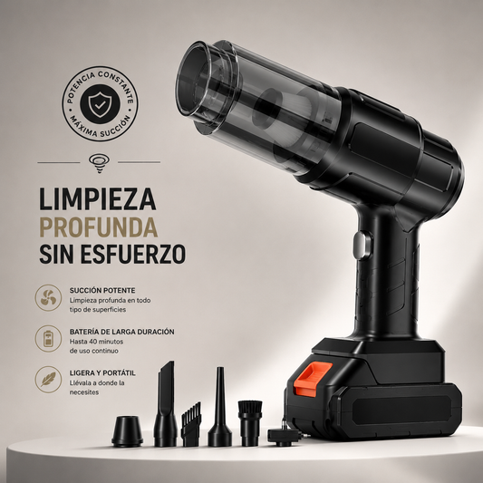 CleanCar Pro — Potencia Inalámbrica
